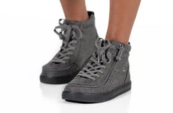 FINAL SALE - Charcoal Jersey BILLY Street High Tops -Shoes Promotion Store BK21310 021 studio standing 2 940x614 38e02eb6 7a4a 440c ac4a fd26f17e656a