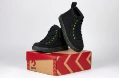 FINAL SALE - Black/Green Speckle BILLY Classic Lace High Tops -Shoes Promotion Store BK22100 002 studio 3 940x614 5f9c097c 5ec1 4621 83b2 450a0832b1f3