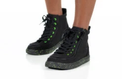 FINAL SALE - Black/Green Speckle BILLY Classic Lace High Tops -Shoes Promotion Store BK22100 002 studio standing 2 940x614 9b6c7f84 a0d8 4857 a067 af4b3fe706b6