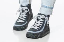 FINAL SALE - Charcoal/Blue Speckle BILLY Classic Lace High Tops -Shoes Promotion Store BK22100 021 studio standing 2 940x614 d407dd69 6270 4a22 8ca3 cdc69df9e97f