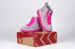 FINAL SALE - Grey/Pink BILLY Classic Lace High Tops -Shoes Promotion Store BK22100 050 studio 3 940x614 5f98c15a 4393 4efb 896c fba8a6c86595
