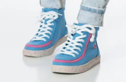 FINAL SALE - Blue/Pink Speckle BILLY Classic Lace High Tops -Shoes Promotion Store BK22100 420 studio standing 2 940x614 63e7539e 5f64 422d b79c a5233b06e534