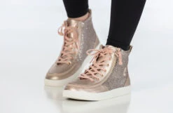 Rose Gold Unicorn BILLY Classic Lace Highs -Shoes Promotion Store BK22100 680 studio standing 2 940x614 2f9e01b9 7ddf 40ae b15b a1c05ee00af1