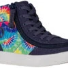 Navy Tie Dye BILLY Street High Tops -Shoes Promotion Store BK22110 410 45 lateral 940x614 88f9a79e 3806 4e2d 9e80 0344741f9248