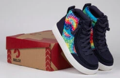 Navy Tie Dye BILLY Street High Tops -Shoes Promotion Store BK22110 410 studio 2 940x614 19b69084 2e15 49bd 8dfa 4283239c6008