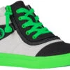 FINAL SALE - Black/Green BILLY Street Short Wrap High Tops -Shoes Promotion Store BK22111 002 45 lateral 940x614 1f1a8fe5 10c7 4ba4 a288 7b34dba4a688