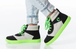 FINAL SALE - Black/Green BILLY Street Short Wrap High Tops -Shoes Promotion Store BK22111 002 studio standing 1 940x614 2977de2f bc75 42ae a8d7 a75e83479880