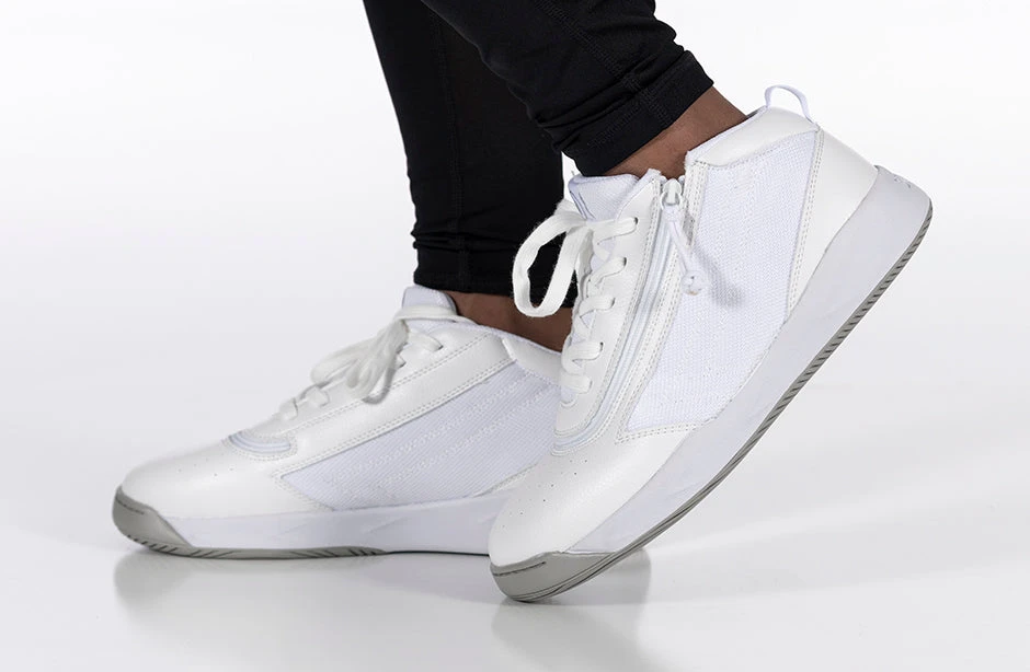 FINAL SALE - White BILLY Sport Hoop Athletic Sneakers 11 FINAL SALE - White BILLY Sport Hoop Athletic Sneakers - Image 9