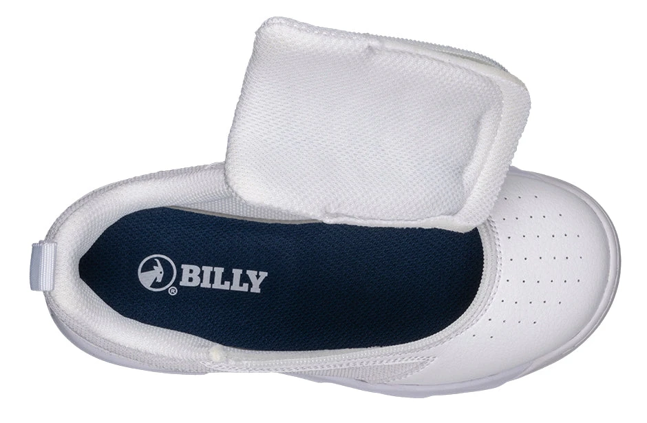 FINAL SALE - White/Navy BILLY Sport Court Athletic Sneakers 6 FINAL SALE - White/Navy BILLY Sport Court Athletic Sneakers - Image 4