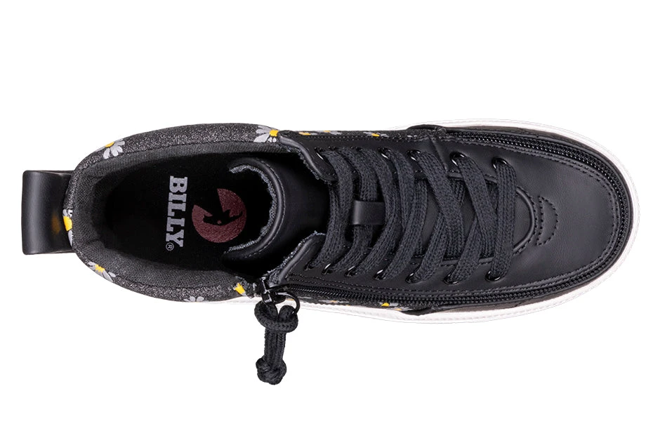 Black Daisy BILLY Classic Lace High Tops 6 Black Daisy BILLY Classic Lace High Tops - Image 4