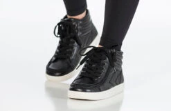 Black Leather BILLY Ten9 CS Sneaker High Tops -Shoes Promotion Store BK22442 002 studio standing 2 940x614 05b480c4 8c41 48c7 86d3 db28221c2573