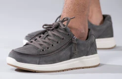 Men's Grey Suede BILLY Comfort Lows -Shoes Promotion Store BM20101 030 studio standing 2 940x614 957b0744 b506 45fb 98b2 fc9d2f25e452