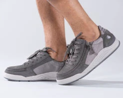 FINAL SALE - Men's Charcoal Suede/Mesh BILLY Comfort Classic Lows -Shoes Promotion Store BM20102 021 Studio1 880x704 1