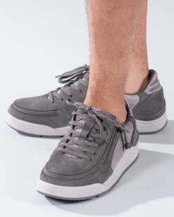 FINAL SALE - Men's Charcoal Suede/Mesh BILLY Comfort Classic Lows -Shoes Promotion Store BM20102 021 Studio2 704x880 1