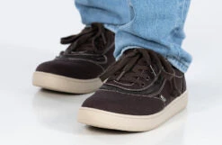 FINAL SALE - Men's Dark Brown/White Stitch BILLY Sneaker Low Tops -Shoes Promotion Store BM22128 201 studio standing 2 940x614 1bc83b4a 3827 4fd0 9399 55a3e1bf53f2