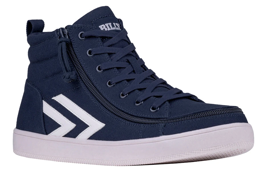 Men's Navy/White BILLY CS Sneaker High Tops 3 Men's Navy/White BILLY CS Sneaker High Tops