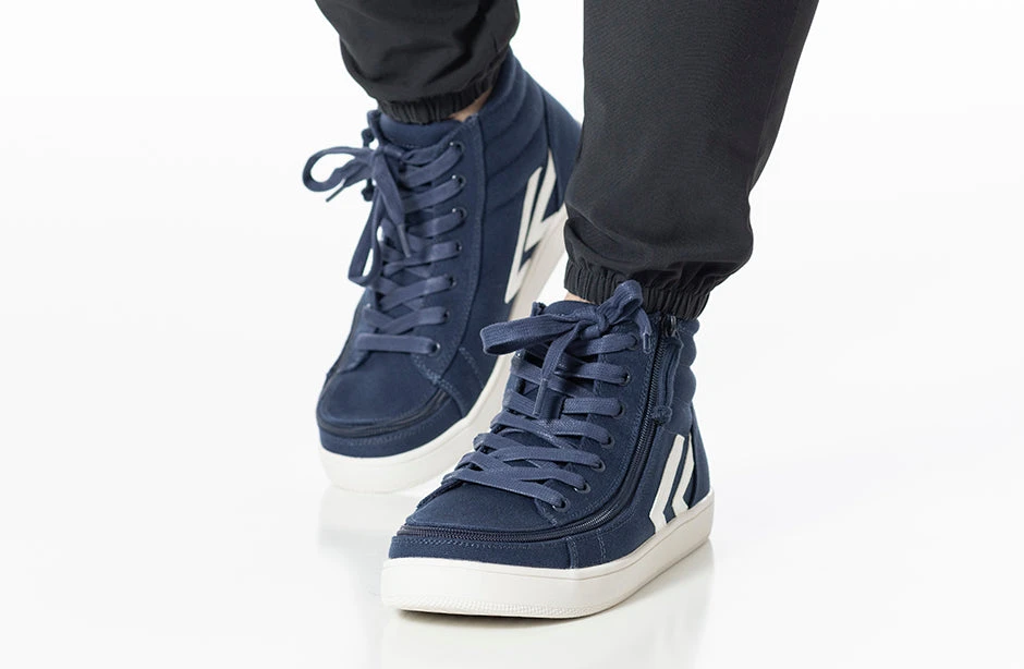 Men's Navy/White BILLY CS Sneaker High Tops 13 Men's Navy/White BILLY CS Sneaker High Tops - Image 11