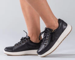 FINAL SALE - Women's Black Leather BILLY Comfort Lows -Shoes Promotion Store BW20100 001 Studio1 880x704 2a215102 c971 452e b045 9430ae3294b2