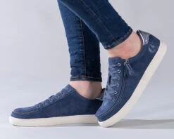 FINAL SALE - Women's Steel Blue BILLY Classic Lace Lows -Shoes Promotion Store BW20301 400 Studio1 880x704 1