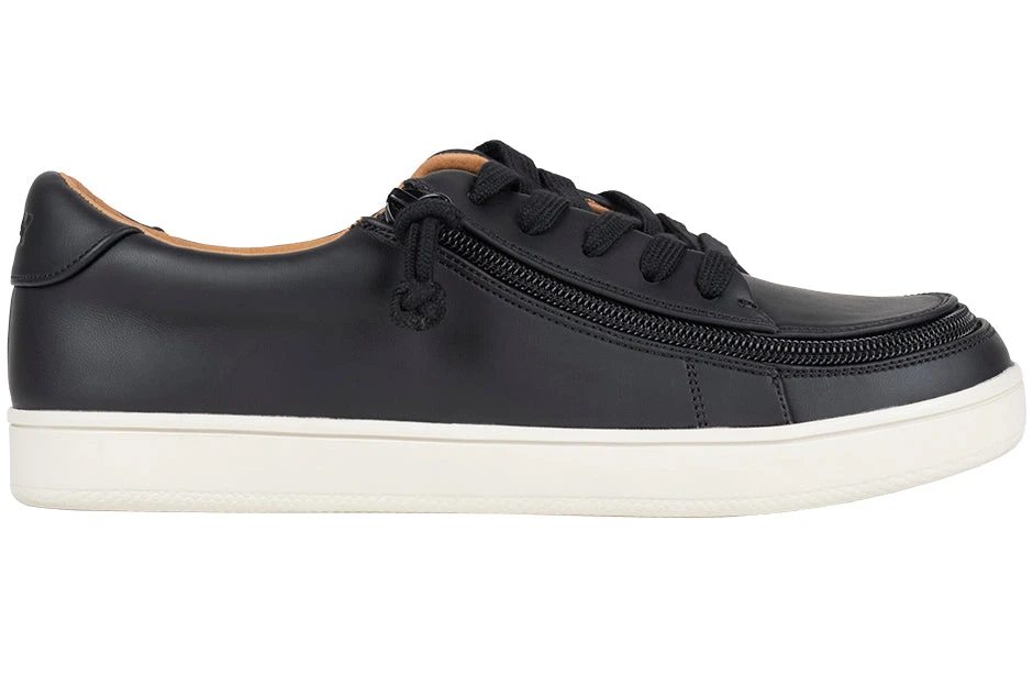 FINAL SALE - Women's Black BILLY Sneaker Low Tops 4 FINAL SALE - Women's Black BILLY Sneaker Low Tops - Image 2