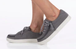 FINAL SALE - Women's Charcoal BILLY Sneaker Low Tops -Shoes Promotion Store BW21328 021 studio standing 1 940x614 4d8b328a abf8 448a 8919 21c090dee043