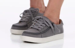 FINAL SALE - Women's Charcoal BILLY Sneaker Low Tops -Shoes Promotion Store BW21328 021 studio standing 2 940x614 00d2b6f6 f21c 40c6 bf40 a7a35e97409c