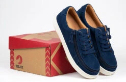 FINAL SALE - Women's Navy BILLY Sneaker Low Tops -Shoes Promotion Store BW21328 410 studio 2 940x614 32136f37 4cc7 4757 8061 e6ad27bfef97