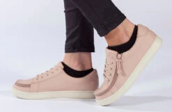 FINAL SALE - Women's Blush BILLY Sneaker Low Tops -Shoes Promotion Store BW21328 660 studio standing 1 940x614 52b65c19 fc71 4279 a758 e75d1e54b425