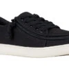 FINAL SALE - Women's Black Canvas BILLY Sneaker Low Tops -Shoes Promotion Store BW22128 002 45 lateral 940x614 05b4d135 bca6 4cda a779 94969674674a