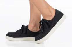 FINAL SALE - Women's Black Canvas BILLY Sneaker Low Tops 20 FINAL SALE - Women's Black Canvas BILLY Sneaker Low Tops -Shoes Promotion Store BW22128 002 studio standing 1 940x614 0d53e675 de8d 4ce3 82f9 6ffb6c9426f5