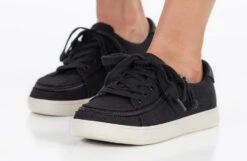 FINAL SALE - Women's Black Canvas BILLY Sneaker Low Tops 21 FINAL SALE - Women's Black Canvas BILLY Sneaker Low Tops -Shoes Promotion Store BW22128 002 studio standing 2 940x614 bae78104 500f 4ea7 9e59 aa7319e02841