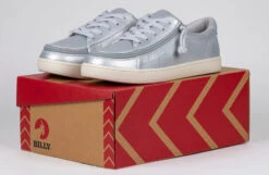 FINAL SALE - Women's Silver Grey Metallic BILLY Sneaker Low Tops 17 FINAL SALE - Women's Silver Grey Metallic BILLY Sneaker Low Tops -Shoes Promotion Store BW22128 050 studio 1 940x614 efea3583 d8d0 4400 9169 5878624f9818