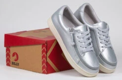 FINAL SALE - Women's Silver Grey Metallic BILLY Sneaker Low Tops 18 FINAL SALE - Women's Silver Grey Metallic BILLY Sneaker Low Tops -Shoes Promotion Store BW22128 050 studio 2 940x614 015a8787 2463 448d b8b2 f238fea89dac