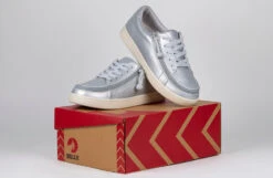 FINAL SALE - Women's Silver Grey Metallic BILLY Sneaker Low Tops 19 FINAL SALE - Women's Silver Grey Metallic BILLY Sneaker Low Tops -Shoes Promotion Store BW22128 050 studio 3 940x614 792a13aa 2069 418d a0b4 803545aeb689