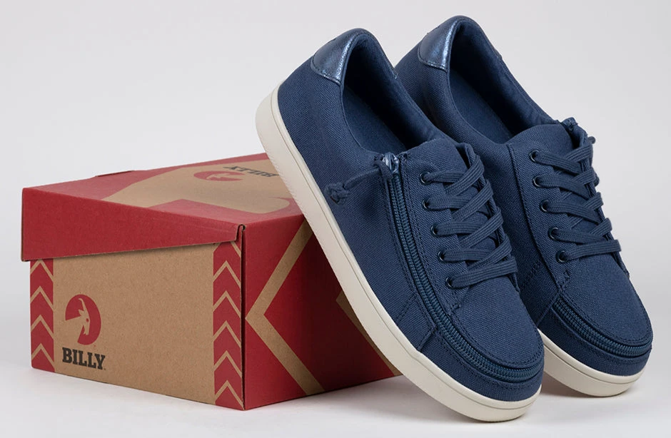 FINAL SALE - Women's Beach Blue BILLY Sneaker Low Tops 9 FINAL SALE - Women's Beach Blue BILLY Sneaker Low Tops - Image 7