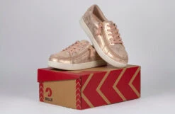 FINAL SALE - Women's Rose Gold BILLY Sneakers -Shoes Promotion Store BW22128 680 studio 3 940x614 72d3e296 91e7 426e a2a2 7814c1e9d9dd