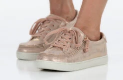 FINAL SALE - Women's Rose Gold BILLY Sneakers -Shoes Promotion Store BW22128 680 studio standing 2 940x614 52672d06 cfce 4b2d 8219 c7b3fd687d93