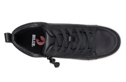 FINAL SALE - Women's Black BILLY Sneaker Lace Mid Tops -Shoes Promotion Store BW22135 001 top 940x614 1278e38c c093 49cf 990e 48ea8d748c16