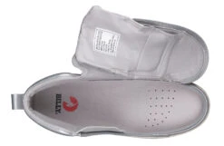 FINAL SALE - Women's Silver Grey Metallic BILLY Sneaker Lace Mid Tops -Shoes Promotion Store BW22135 040 open 940x614 2be0cfbc cf87 43d5 a30d a744ad4d6f33