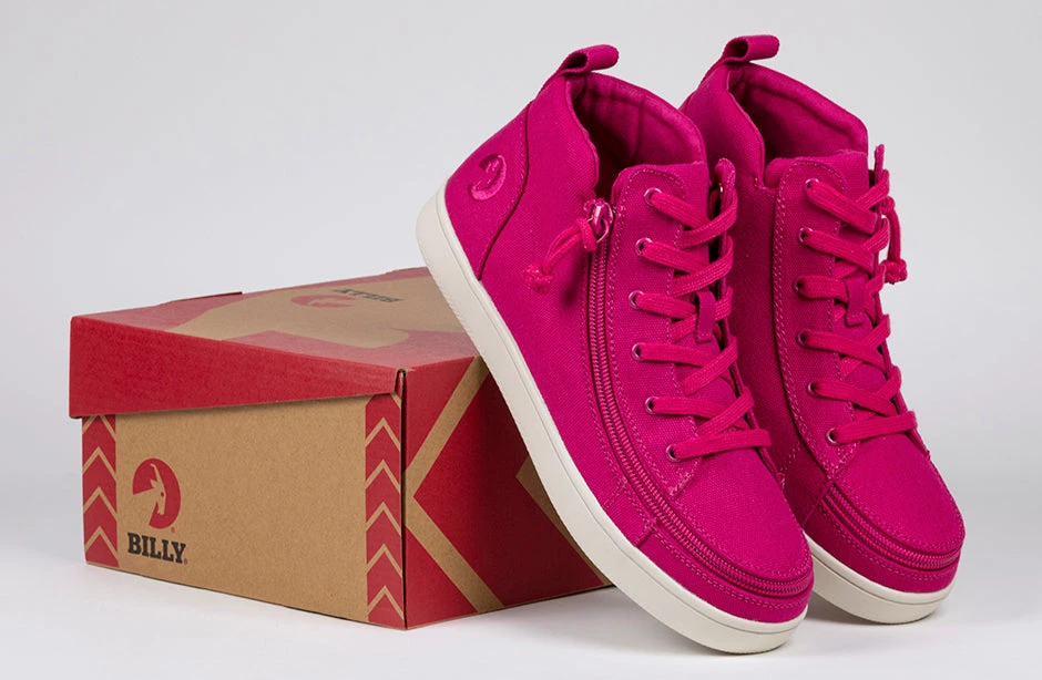 FINAL SALE - Women's Orchid Flower BILLY Sneaker Lace Mid Tops 9 FINAL SALE - Women's Orchid Flower BILLY Sneaker Lace Mid Tops - Image 7