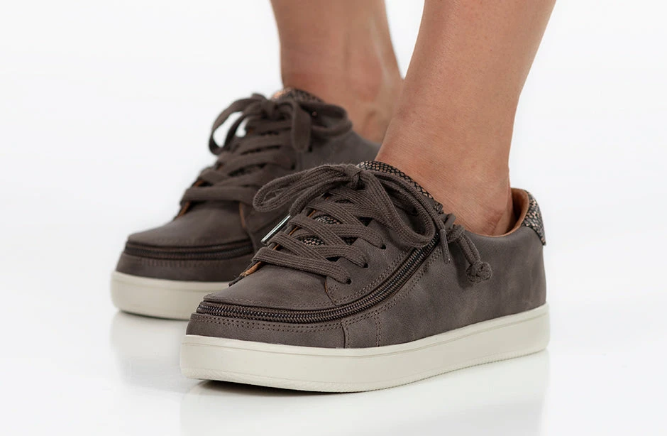 FINAL SALE - Women's Espresso BILLY Sneaker Low Tops 13 FINAL SALE - Women's Espresso BILLY Sneaker Low Tops - Image 11