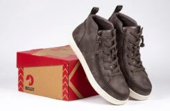 FINAL SALE - Women's Espresso BILLY Sneaker Lace Mid Tops -Shoes Promotion Store BW22335 250 studio 2 940x614 907591dc 7a19 4c24 998b 518522c3ea07