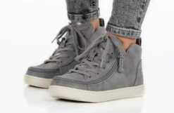 FINAL SALE - Women's Stone BILLY Sneaker Lace Mid Tops -Shoes Promotion Store BW22335 260 studio standing 2 940x614 b80a129e 0313 4858 aeb1 f79ab4c96ea8