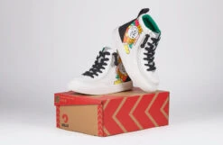 UNI Love White Multi BILLY Classic Lace High Tops -Shoes Promotion Store bk22100 199 on box 3 940x614 52664397638 o