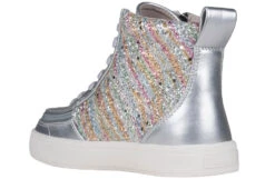Silver Rainbow BILLY Classic Lace High Tops -Shoes Promotion Store bk23100 041 45 medial 940x614 52550208419 o