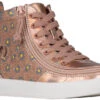 Rose Gold Daisy BILLY Classic Lace High Tops -Shoes Promotion Store bk23100 680 45 lateral 940x614 52550267364 o
