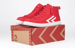 Men's Red/White BILLY CS Sneaker High Tops -Shoes Promotion Store bm23142 600 on box 1 940x614 52454346933 o