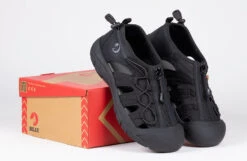 Women's Black To The Floor BILLY River Sandals -Shoes Promotion Store bw23150 001 on box 2 940x614 52489870265 o